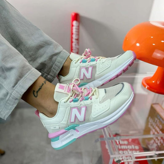 New Balance Pink-Cream